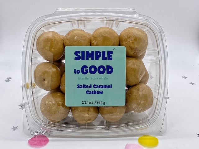 Salted Caramel Cashew Bites