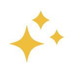 three stars clustered together